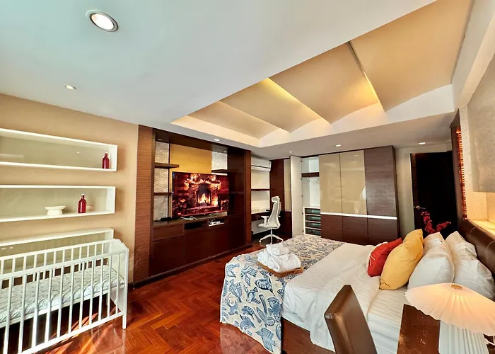Low-rise House For Groups Near Bts & Emdistrict For Spacious Cozy *
